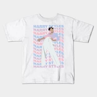 Pink and Blue H S Kids T-Shirt